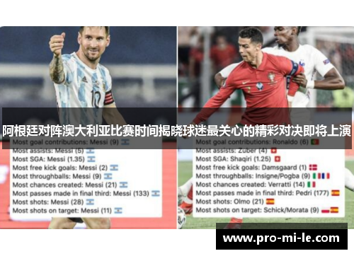 阿根廷对阵澳大利亚比赛时间揭晓球迷最关心的精彩对决即将上演