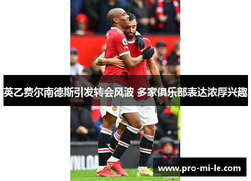 英乙费尔南德斯引发转会风波 多家俱乐部表达浓厚兴趣