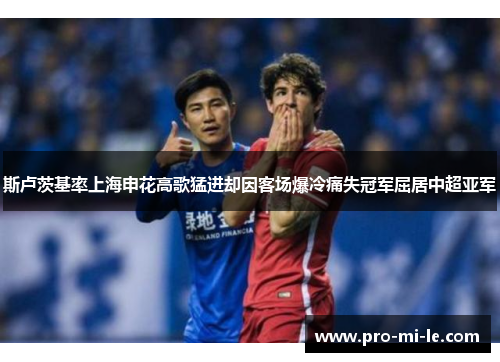斯卢茨基率上海申花高歌猛进却因客场爆冷痛失冠军屈居中超亚军 斯卢茨基率上海申花高歌猛进却因客场爆冷痛失冠军屈居中超亚军