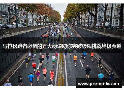 马拉松跑者必备的五大秘诀助你突破极限挑战终极赛道